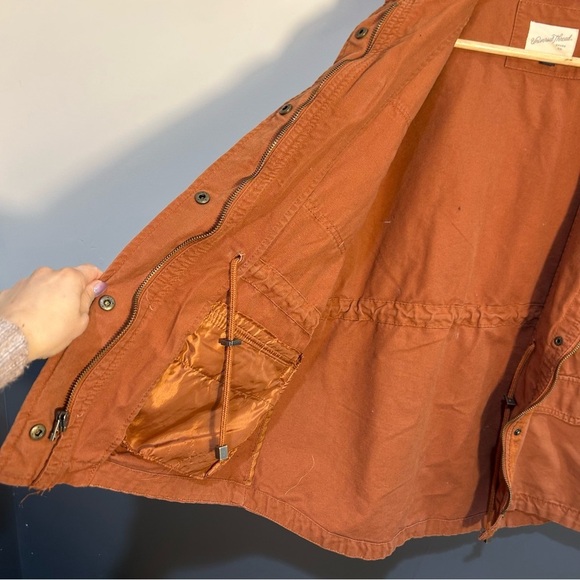 Universal Threads Cargo Military Jacket in Burnt Orange size M - Picture 5 of 14